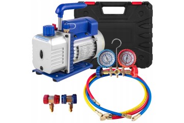 Vacuum Pump 4CFM 1720RPM 5PA With Pressure Gauge Distributor 1 4HP