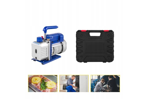 Vacuum Pump 4CFM 1720RPM 5PA With Pressure Gauge Distributor 1 4HP EAN GTIN 8032766133502