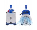 Bomba de Vacío 4CFM con Manómetro, 5PA, 1720 RPM, 1/4 HP