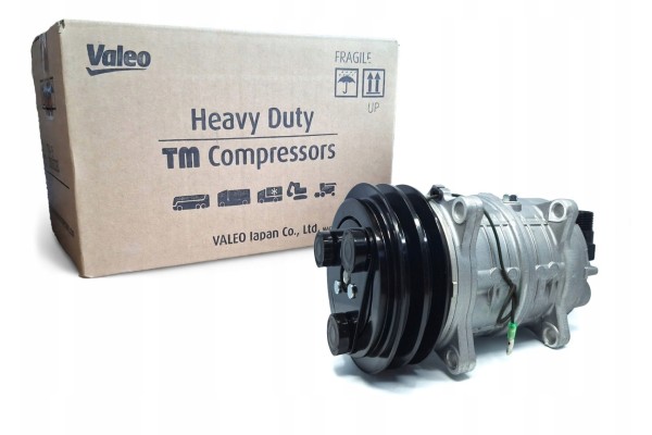 Air conditioning compressor Original Seltec Valeo TM16XS 12V 2A angular 114