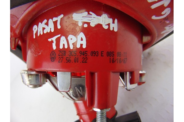 3C5945093E PILOTO TRASERO IZQUIERDO INTERIOR VOLKSWAGEN PASSAT BERLINA (3C2) Sportline 2005 3C5945093E 195811 VOLKSWAGEN - 2