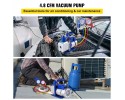 Vacuum Pump 4 8CFM 1720RPM 5PA With Pressure Gauge Distributor 1 4HP Version European
