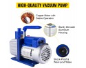 Vacuum Pump 4 8CFM 1720RPM 5PA With Pressure Gauge Distributor 1 4HP EAN GTIN 8032766133595