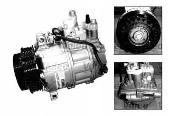 AIR CONDITIONING COMPRESSOR MB C CLASS W203 00 07 VALEO Quality of parts according to GVO Q original with factory logo OEM OES