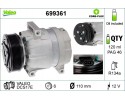Compressor air conditioning VALEO 699361 Catalog number of substitutes ACAUTO AC 01DL093 ACAUTO AC 02DL02 G ACAUTO AC 03XX10 ACA