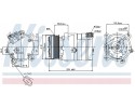 Compressor air conditioning NISSENS 89062 Part manufacturer Nissens