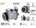 Compressor air conditioning VALEO 814720 Car type passenger cars