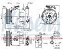 COMPRESSOR AIR CONDITIONING COMPRESSOR 89120 NISSENS Catalog number of substitutes ACAUTO AC 01SD010 ACAUTO AC 02SD01 ACAUTO AC 