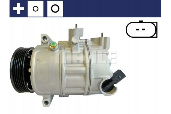 COMPRESSOR AIR CONDITIONING COMPRESSOR ACP 6 000S MAHLE Quality of parts according to GVO Q original with factory logo OEM OES