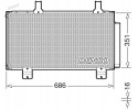 Denso DCN40028 Condenser air conditioning Part manufacturer Denso