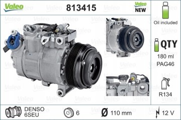VALEO 813415 air conditioning compressor Product weight with unit packaging 11 kg