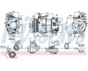 COMPRESSOR AIR CONDITIONING 891097 NISSENS HYUNDAI Packaging status original