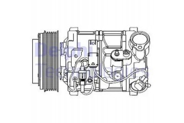 COMPRESSOR AIR CONDITIONING COMPRESSOR CS20545 DELPHI Packaging status original