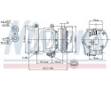 COMPRESSOR AIR CONDITIONING COMPRESSOR 89108 NISSENS Quality of parts according to GVO Q original with factory logo OEM OES