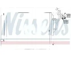 Condensador de aire acondicionado Nissens 940273