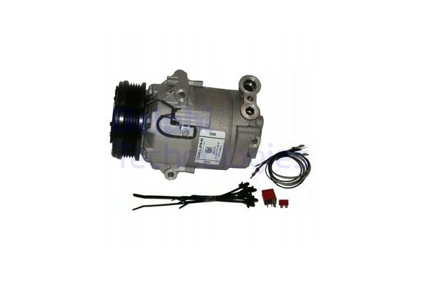 AIR CONDITIONING COMPRESSOR OPEL VAUXHALL ASTRA H ZAFIRA II PETROL Part manufacturer Delphi