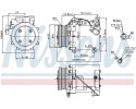 COMPRESSOR AIR CONDITIONING COMPRESSOR 89227 NISSENS Quality of parts according to GVO Q original with factory logo OEM OES