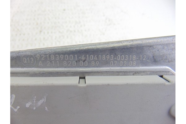 A2118200089 MODULO ELECTRONICO MERCEDES-BENZ CLASE E (BM 211) BERLINA E 220 CDI (211.008) 2006 A2118200089 197315 MERCEDES-BENZ 