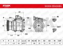 Compresor de aire acondicionado Stark SKKM-0340494