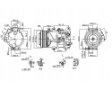 AIR CONDITIONING COMPRESSOR LEXUS GS300 05 Catalog number of substitutes ACAUTO AC 01DN517 ACAUTO AC 10XX02 Airstal 10 2048 AKS 