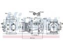 Compressor air conditioning NISSENS 89241 Part manufacturer Nissens