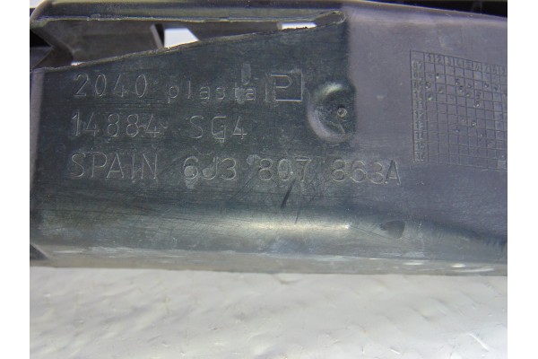 6J3807863A  MOLDURAS TRASERAS SEAT IBIZA SC (6P5) Style Connect 2016 6J3807863A 197775 SEAT - 2