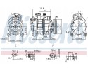 Compressor air conditioning NISSENS 890072 Part manufacturer Nissens