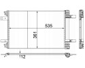 Condenser air conditioning MAHLE AC 886 000P Quality of parts according to GVO Q original with factory logo OEM OES
