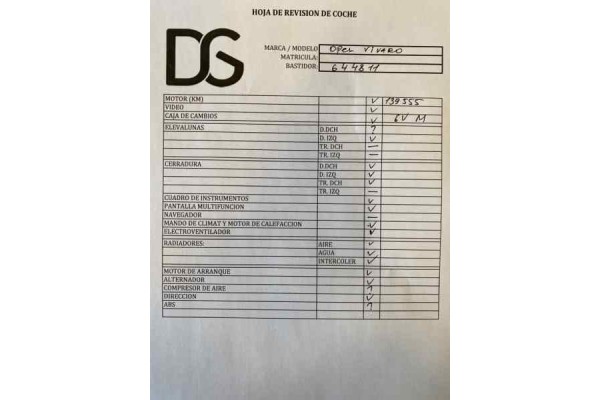 OPEL VIVARO Combi 2.7t  Corto