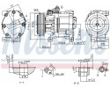 FIAT BRAVO II 07 DOBLO 01 AIR CONDITIONING COMPRESSOR Catalog number of substitutes AHE 67140 AVA QUALITY COOLING FTAK090 AVA QU