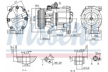 FIAT BRAVO II 07 DOBLO 01 AIR CONDITIONING COMPRESSOR Catalog number of substitutes AHE 67140 AVA QUALITY COOLING FTAK090 AVA QU