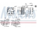 Air conditioning compressor NISSENS Catalog number of substitutes Airstal 10 0502 Airstal 102 8461 Airstal 105 8276 Airstal 105 