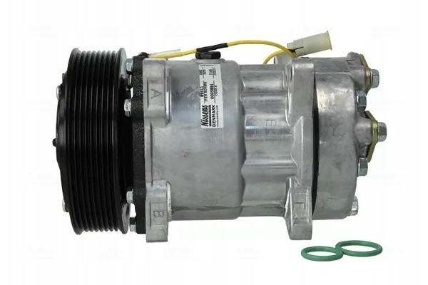 Air conditioning compressor NISSENS Catalog number of the original VOLVO 3962650 VOLVO 7403360 VOLVO 8113624