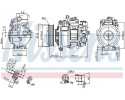 COMPRESSOR AIR CONDITIONING COMPRESSOR 89384 NISSENS Quality of parts according to GVO Q original with factory logo OEM OES
