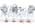 AIR CONDITIONING COMPRESSOR NISSENS 890980 Part manufacturer Nissens