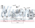 Air conditioning compressors NISSENS 89349 compressors Part manufacturer Nissens
