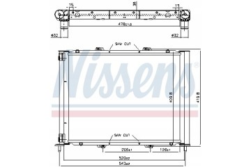 Cooling system connections NISSENS assembly 637626 Quality of parts according to GVO P replacement with original quality