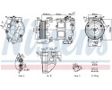 Compressor air conditioning NISSENS 891094 Part manufacturer Nissens