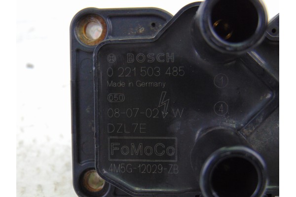4M5G-120029-ZB BOBINA ENCENDIDO FORD FIESTA (CB1) Ambiente 2008 4M5G-120029-ZB 198532 FORD - 3