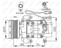 COMPRESSOR AIR CONDITIONING COMPRESSOR 32234 NRF MAZDA 3 Catalog number of the part 32234