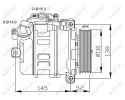 COMPRESSOR AIR CONDITIONING COMPRESSOR 32435 NRF BMW 5 Catalog number of the part 32435