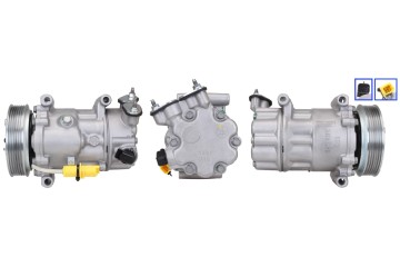 Air conditioning compressor CITROEN BERLINGO C3 II C3 PICASSO C4 C4 GRAND Part manufacturer Lucas