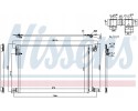 Condenser air conditioning NISSENS 940685 Part manufacturer Nissens