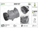 VALEO 699197 air conditioning compressor Part manufacturer Valeo