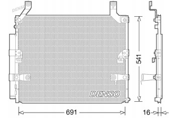 CONDENSER AIR CONDITIONING COOLER DCN50032 DENSO Packaging status original