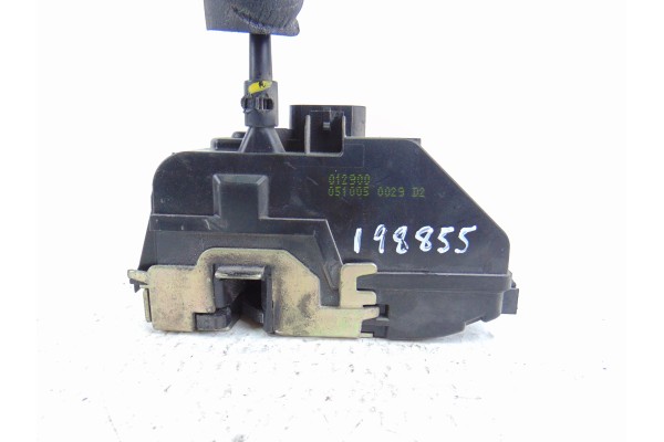 4 PIN CERRADURA PUERTA DELANTERA DERECHA RENAULT VEL SATIS (BJ0) Initiale 2005 4 PIN 198855 RENAULT - 3