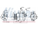 Air conditioning compressors NISSENS 89245 compressors Part manufacturer Nissens