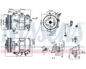 AIR CONDITIONING COMPRESSOR 890375 NISSENS Catalog number of substitutes ACAUTO AC 01DN832 ACAUTO AC 03XX12 ACAUTO AC 05DN02 ACA
