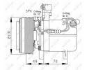 COMPRESSOR AIR CONDITIONING COMPRESSOR 32490 NRF Quality of parts according to GVO Q original with factory logo OEM OES