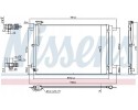 CONDENSER AIR CONDITIONING COOLER WITH DEHUMIDIFIER Catalog number of the original AUDI 4H0260403E AUDI 4H0260403L